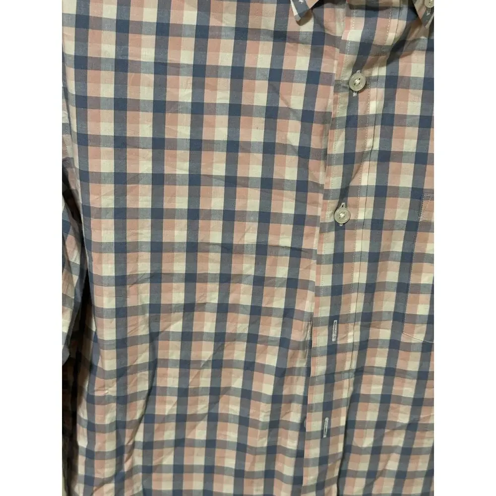 J. Crew Classic Flex Classic Men's Shirt Button Down Sz Medium Cotton Casual